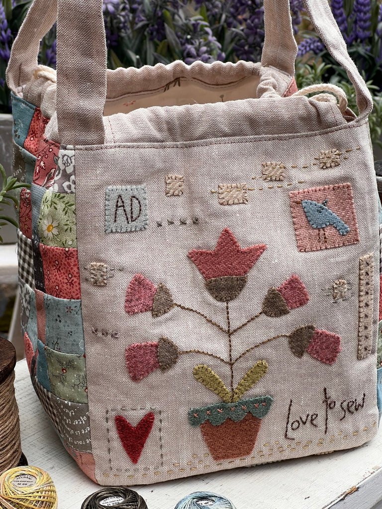 Love to Sew Drawstring Bag Pattern – Birdhouse