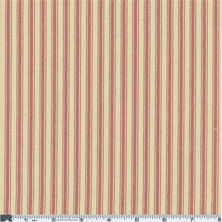 Nordso – Dusty Pink/Beige Canvas Stripe Fabric
