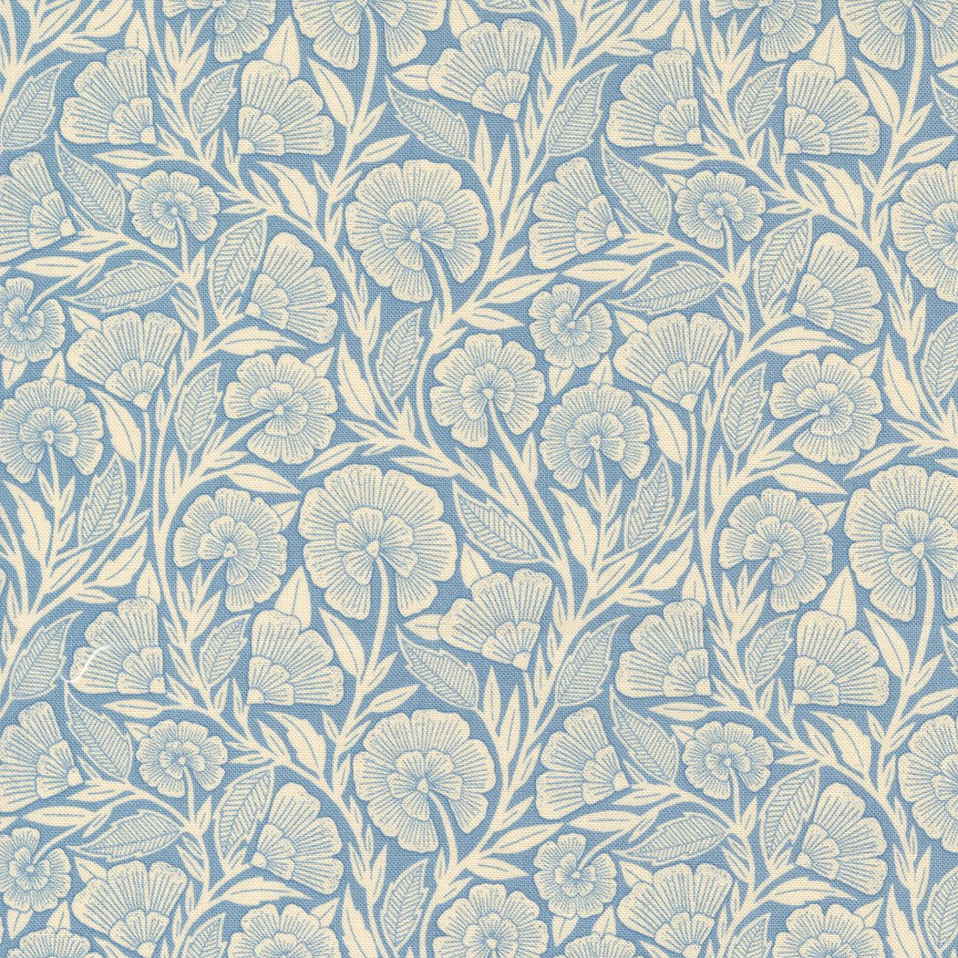 Flower Press – Flowers on Sky Fat 1/4