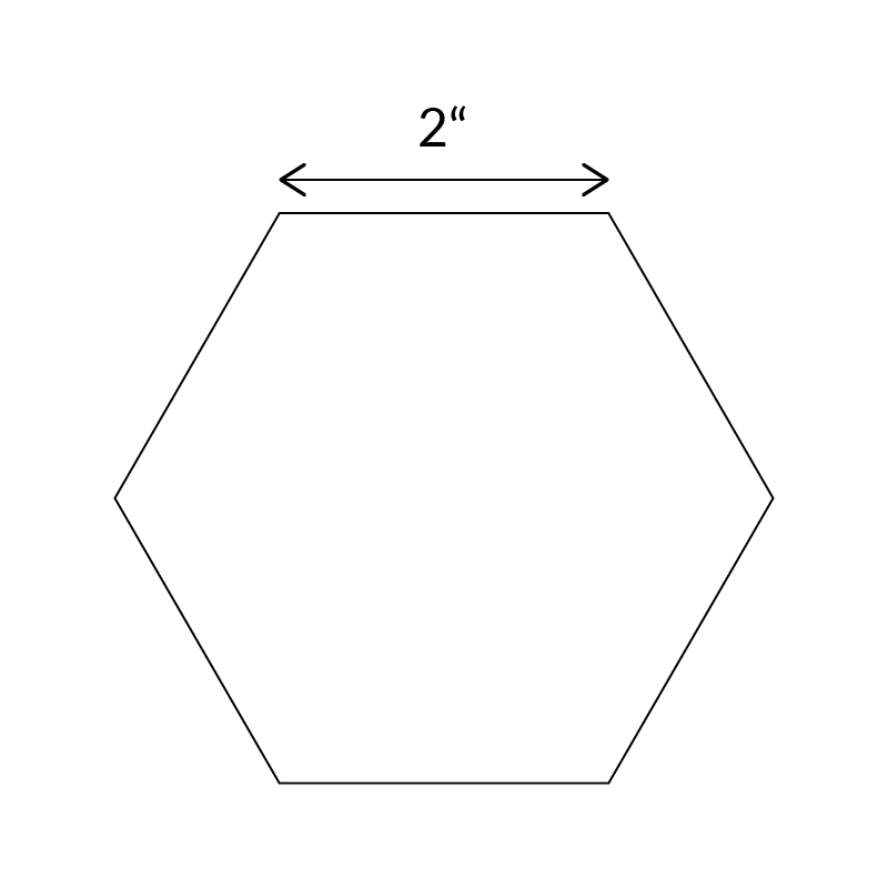 Hexiform – 2″ Hexagons (pack of 60)