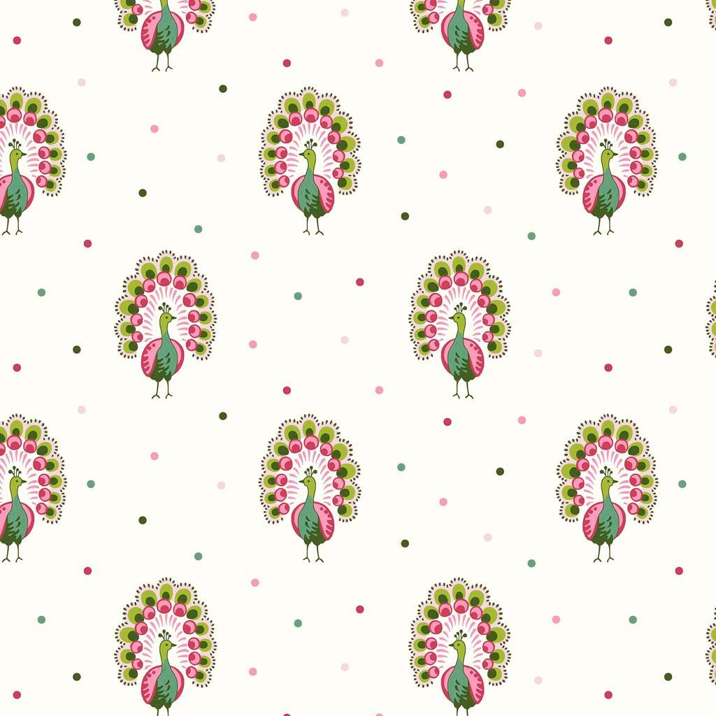 Liberty Garden Party – Proud Peacocks fabric