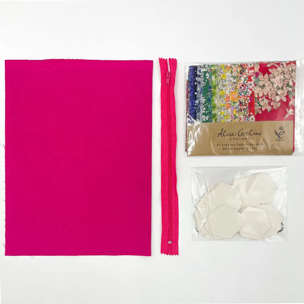 Alice Caroline Liberty Tana Lawn® Fabric English Paper Piecing Starter Kit