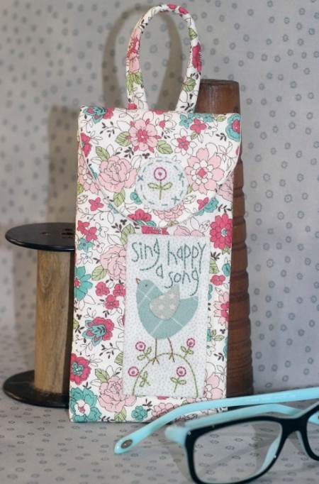 Happy Song Pouch Pattern by Natalie Bird