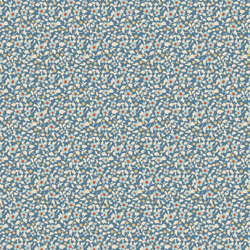 Tilda Creating Memories – Summer – Brie Blue Fabric