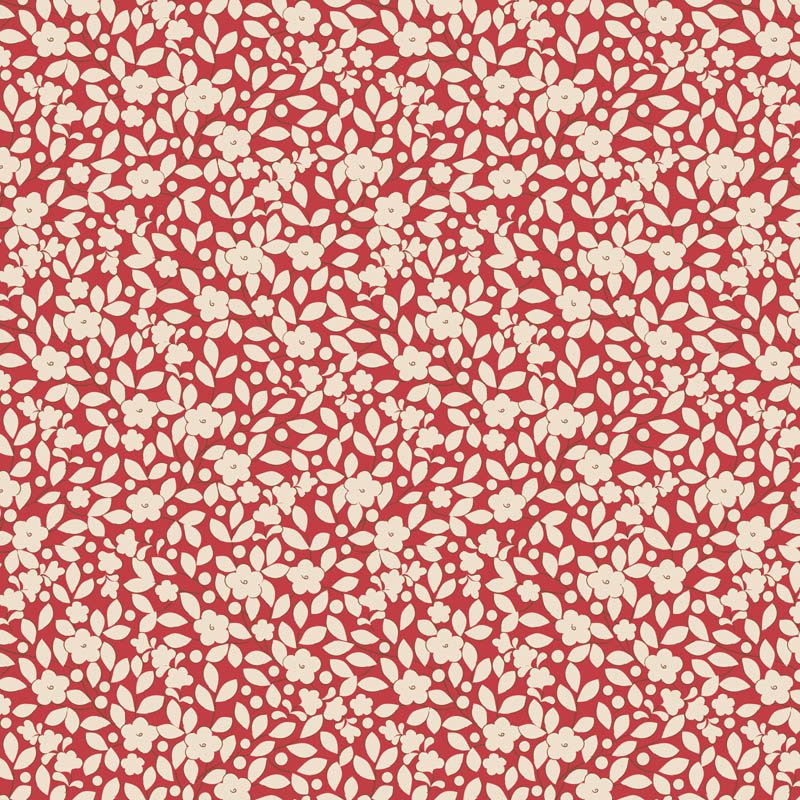 Tilda Creating Memories – Winter – Avery Red Fabric