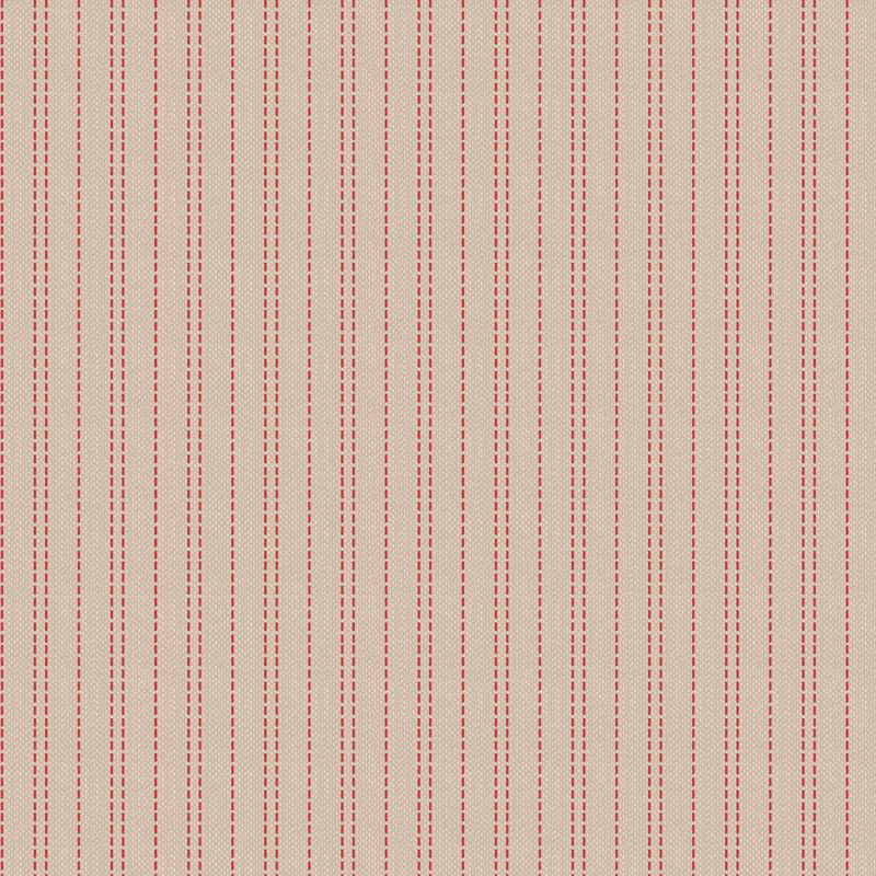 Tilda Creating Memories – Winter – Seamstripe Red Fabric