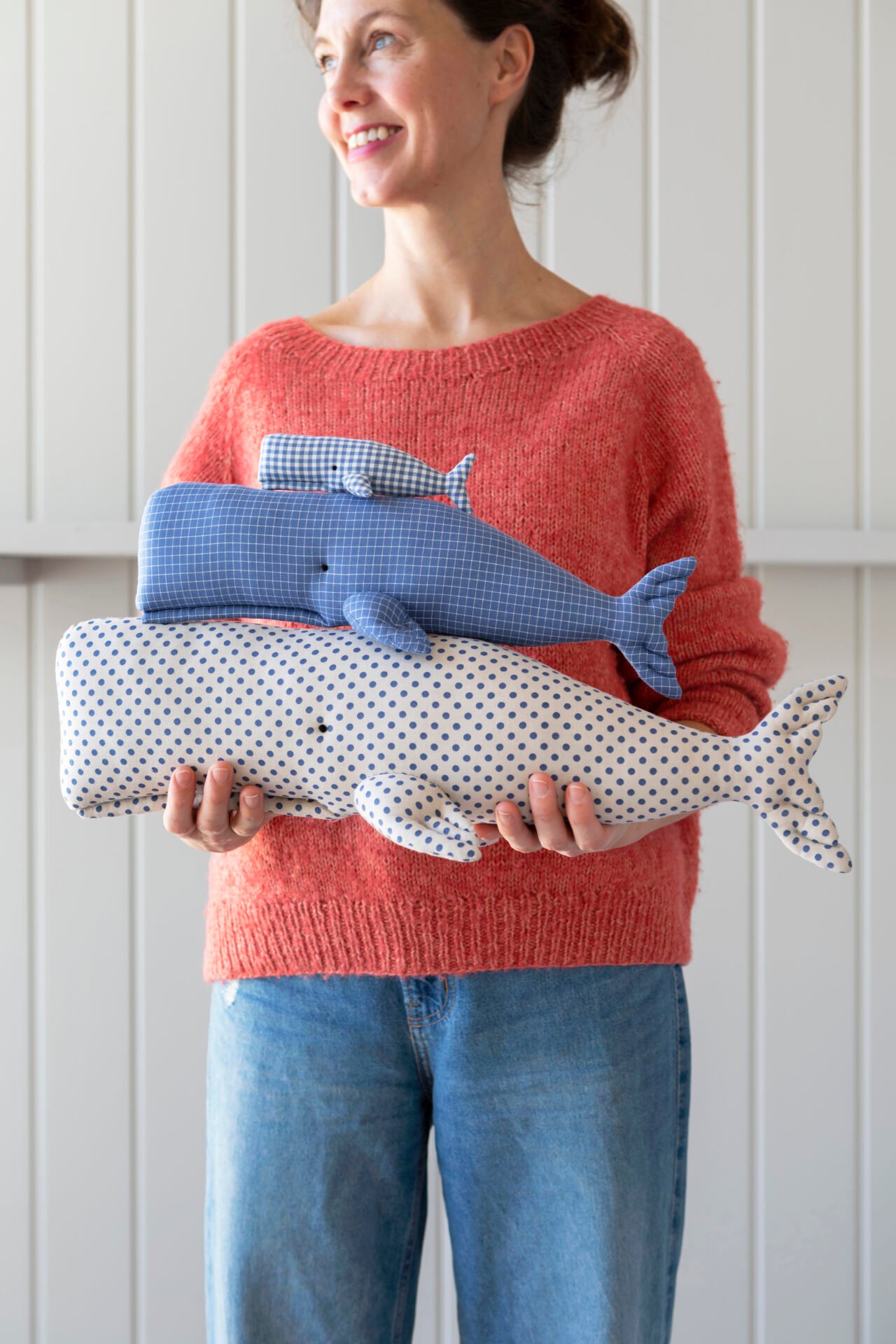 Tilda Whales Fabric Pack Kit and Pattern