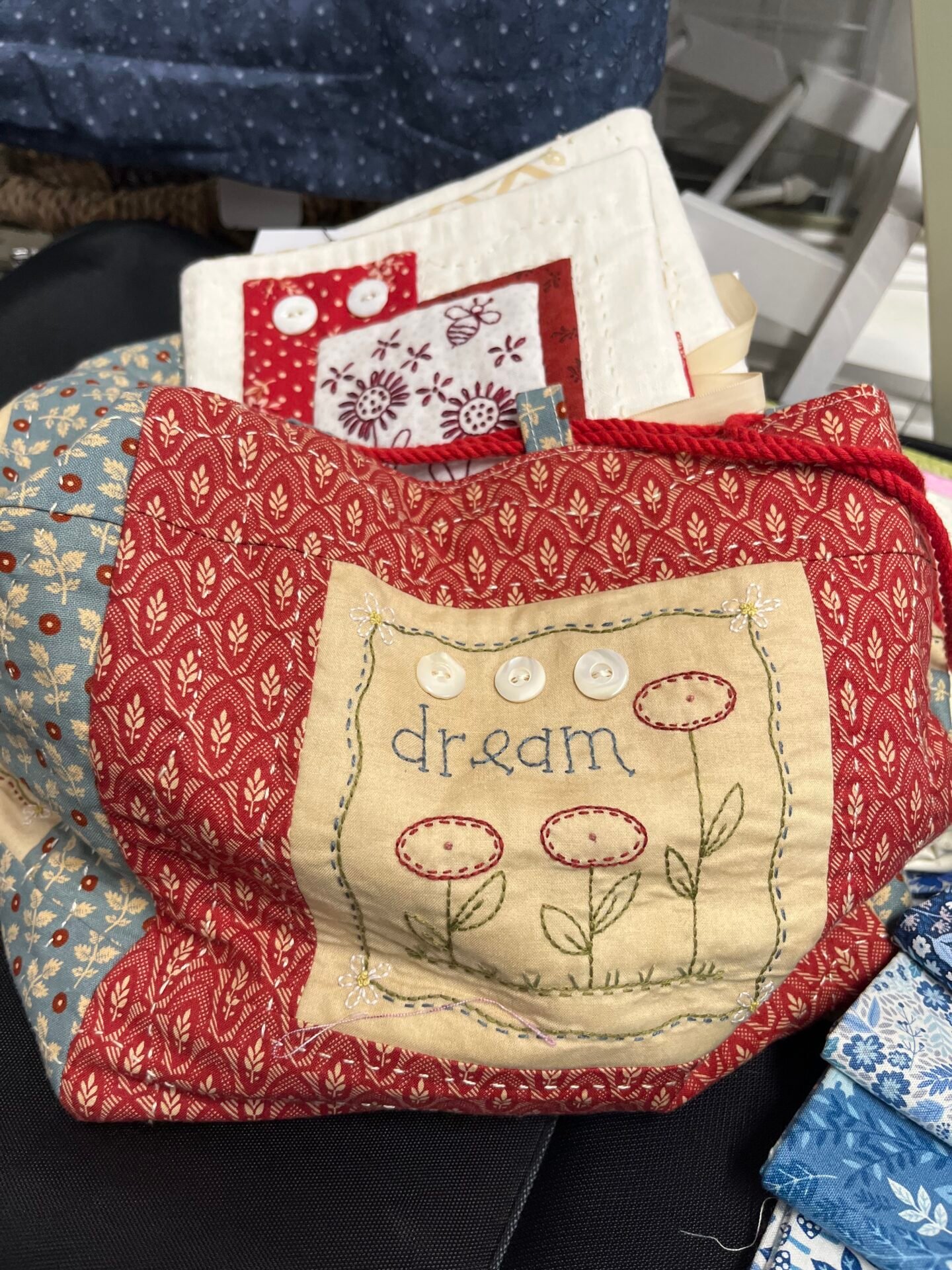 Sing, Love, Laugh, Dream Bag pattern & fabric pack