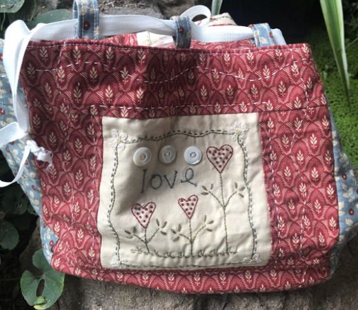 Sing, Love, Laugh, Dream Bag pattern & fabric pack