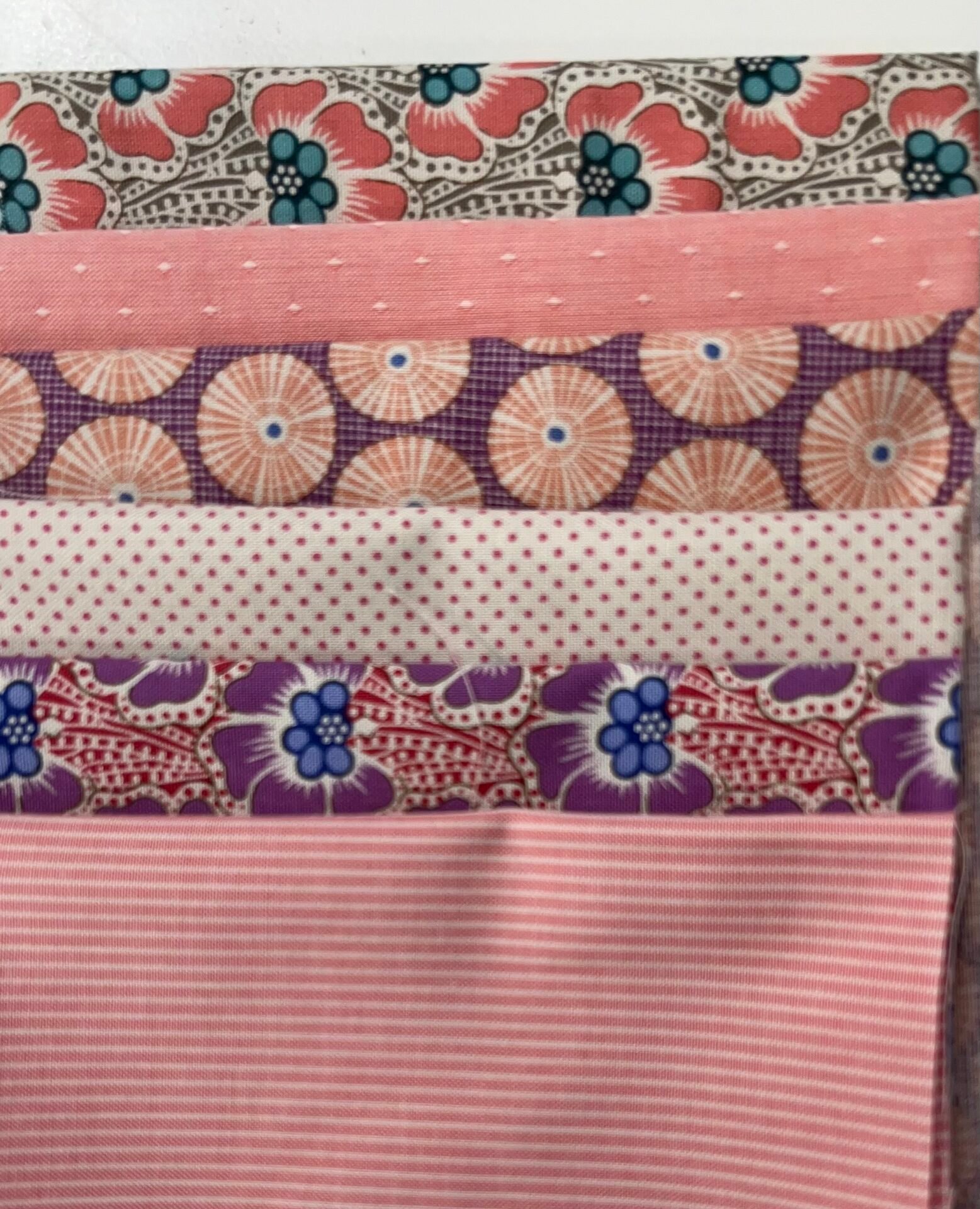 Tilda Starfish Fabric Kit – Purple Pink