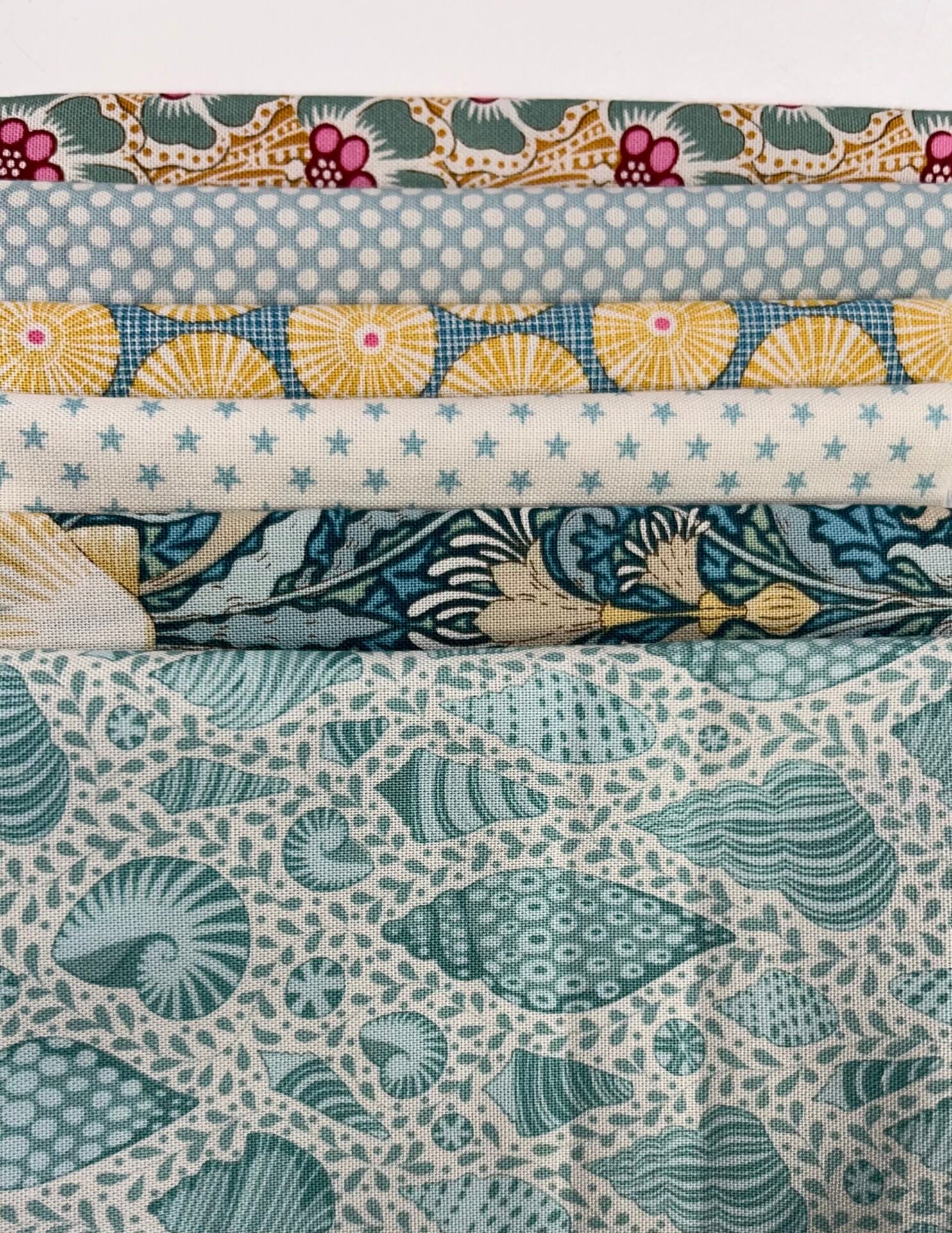 Tilda Starfish Fabric Kit – Aqua
