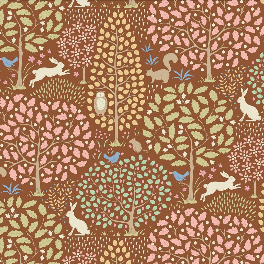 Tilda Sanctuary – Caramel Fabric