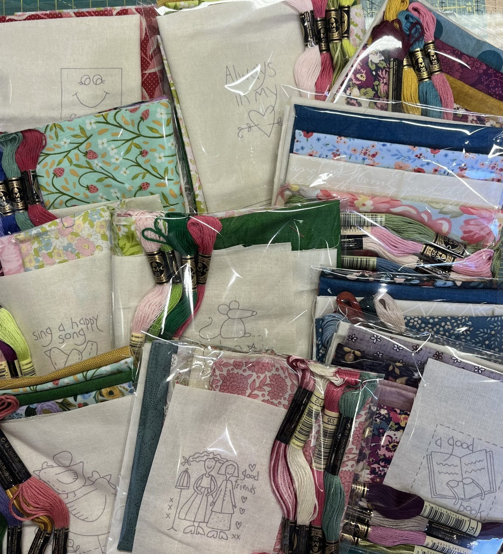 Lucky Dip Stitchery Pack