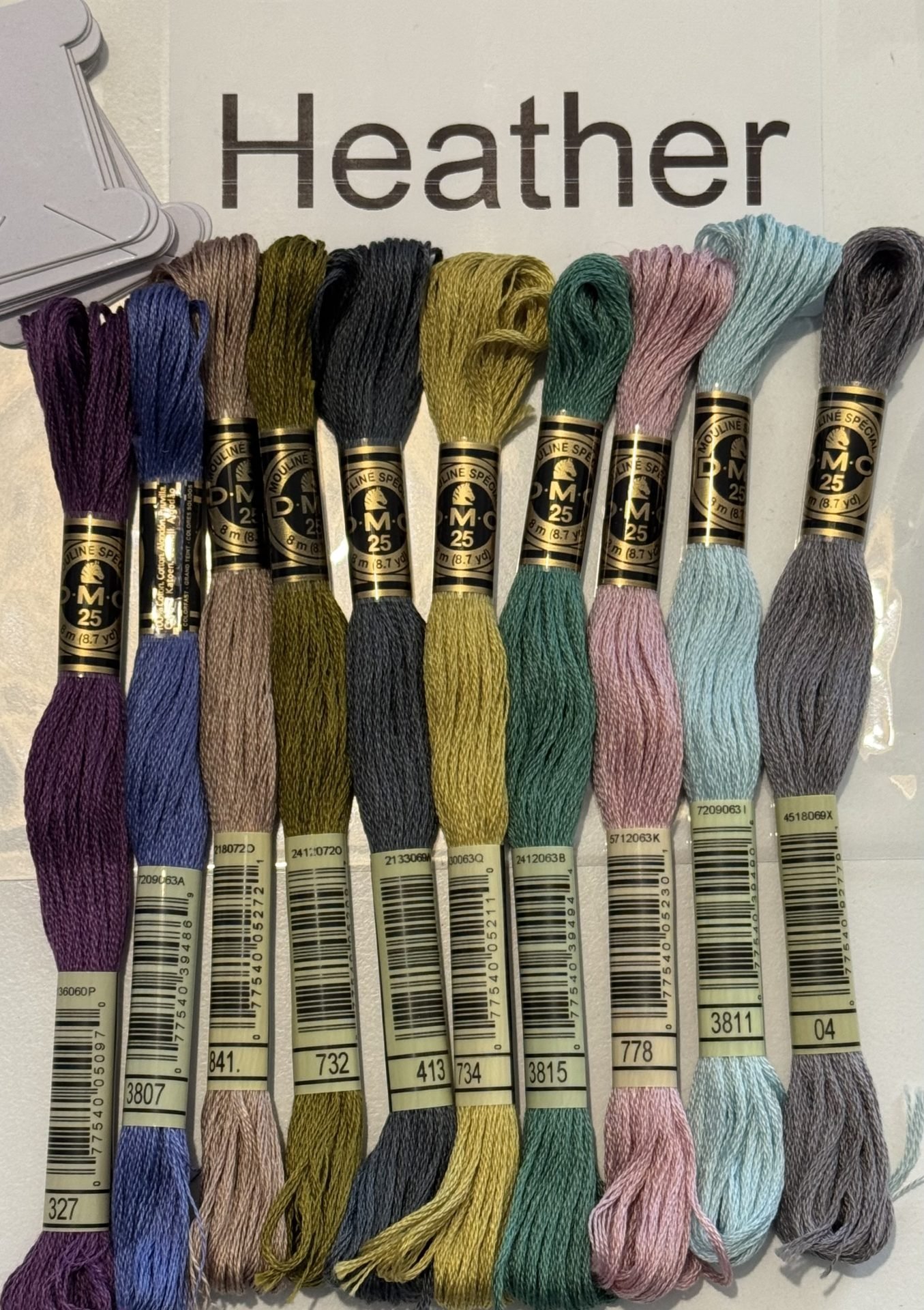 Coordinating DMC Thread Pack – Heather
