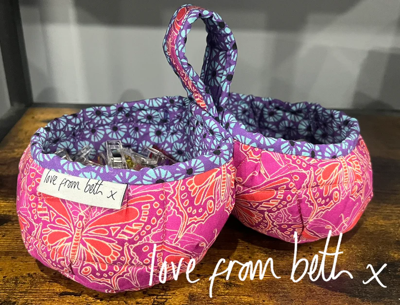 Angel Basket Sewing Pattern – Love From Beth