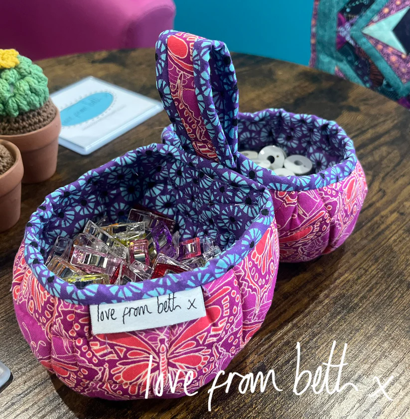 Angel Basket Sewing Pattern – Love From Beth
