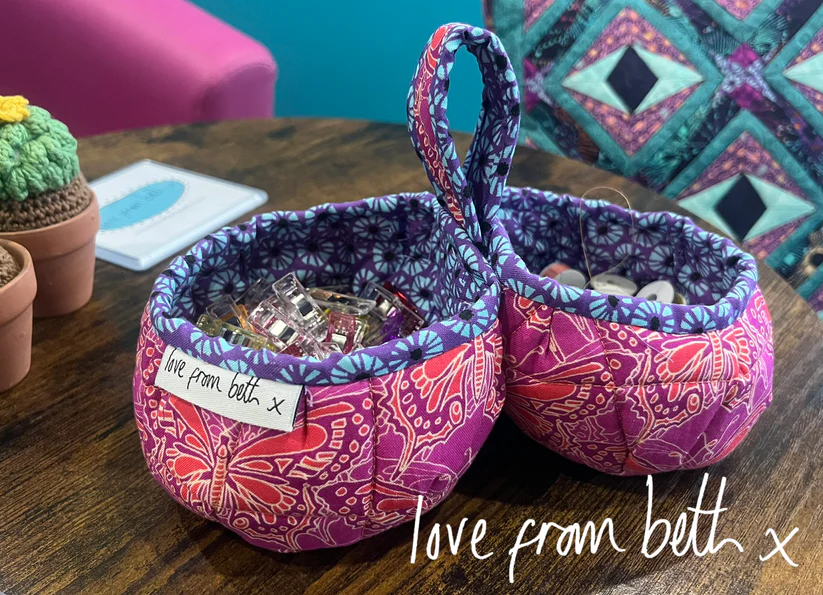 Angel Basket Sewing Pattern – Love From Beth